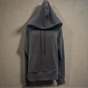 **LIKE NEW** Athleta Woman’s  Charcoal Hoodie Sweater